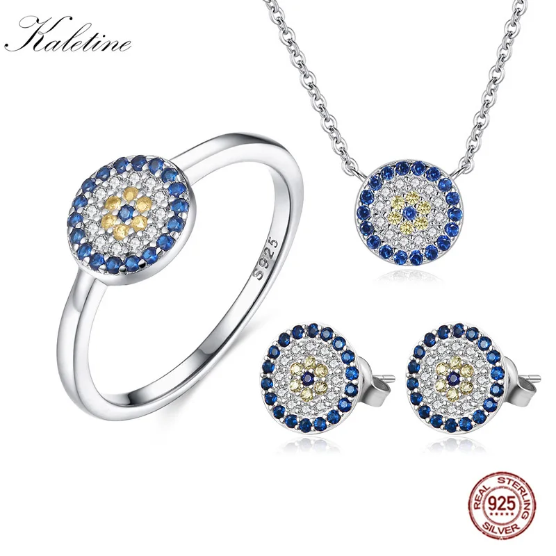 Evil Eye Bracelet - KALETINE Set Perhiasan Wanita Perak Murni