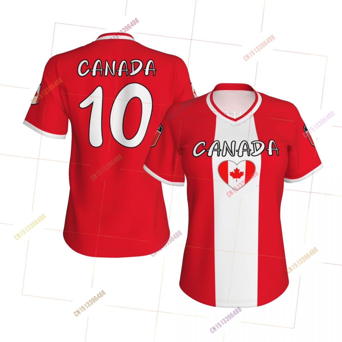 Women'S Accessories Canada - Kaus Bendera Kanada 2026 Atasan Kaus