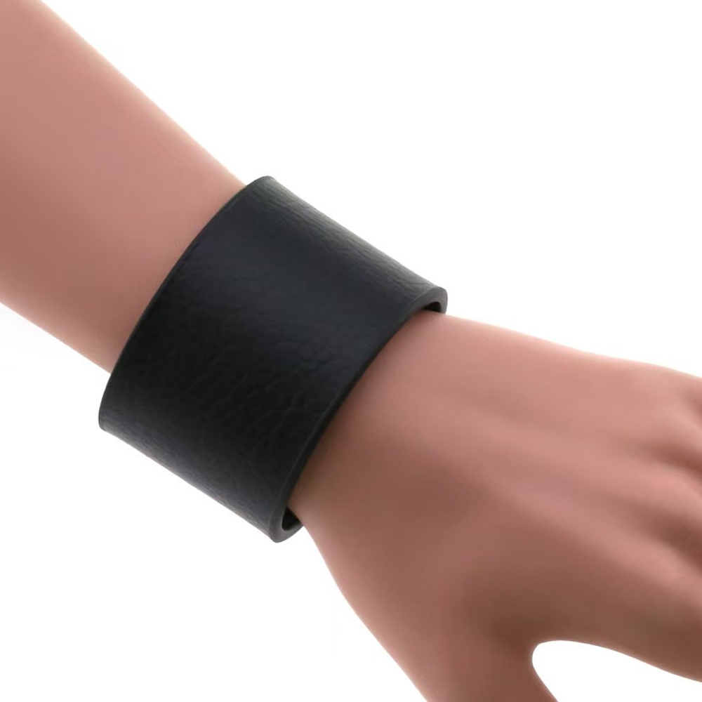 Women'S Accessories In The 80S - Gelang Punk Warna Solid Sederhana Pria
