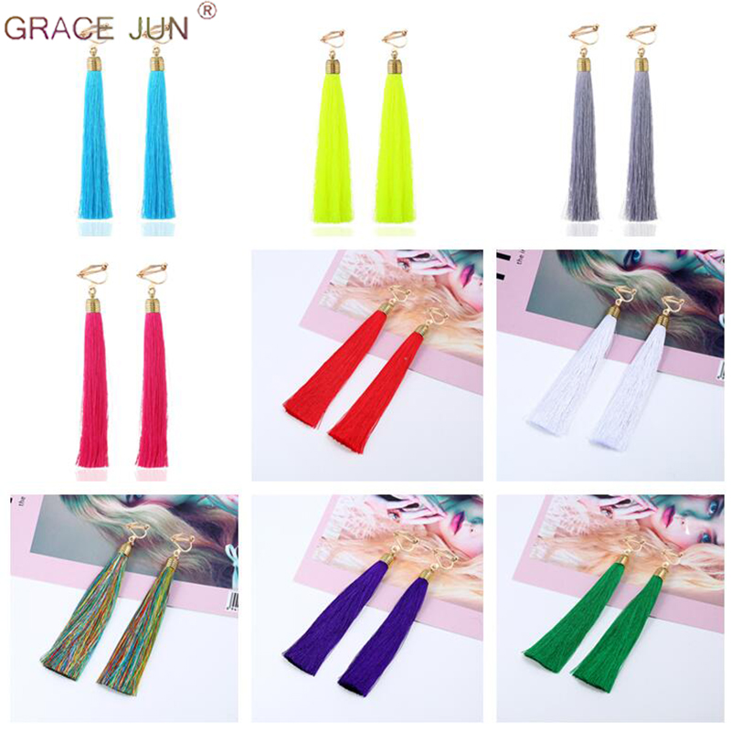 Tassel Earrings Boho - 12 Cm & 5.1 Inci Panjang