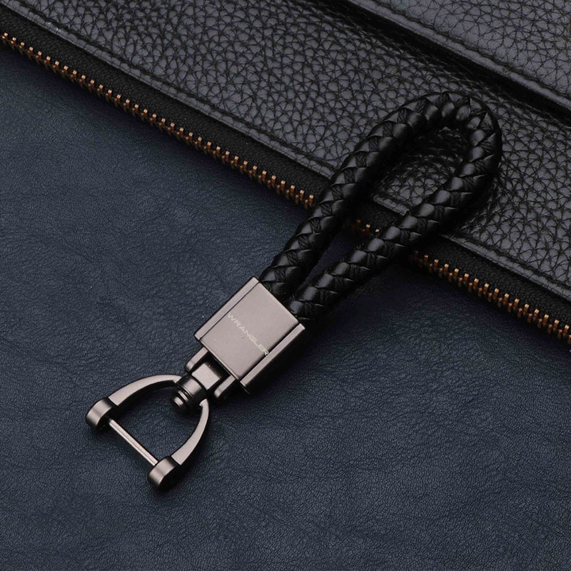 Women'S Jeep Accessories - Gantungan kunci kulit asli pria dan