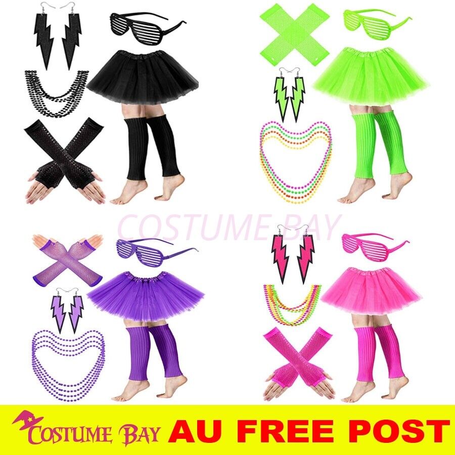 Women'S Accessories In The 80S - PESENAR Rok Tutu Neon Wanita Gaya
