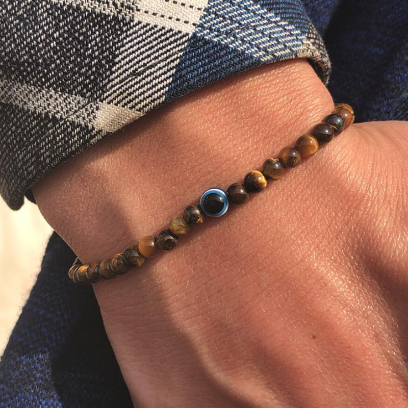 Evil Eye Bracelet - Gelang sepeda motor minimalis, gelang olahraga