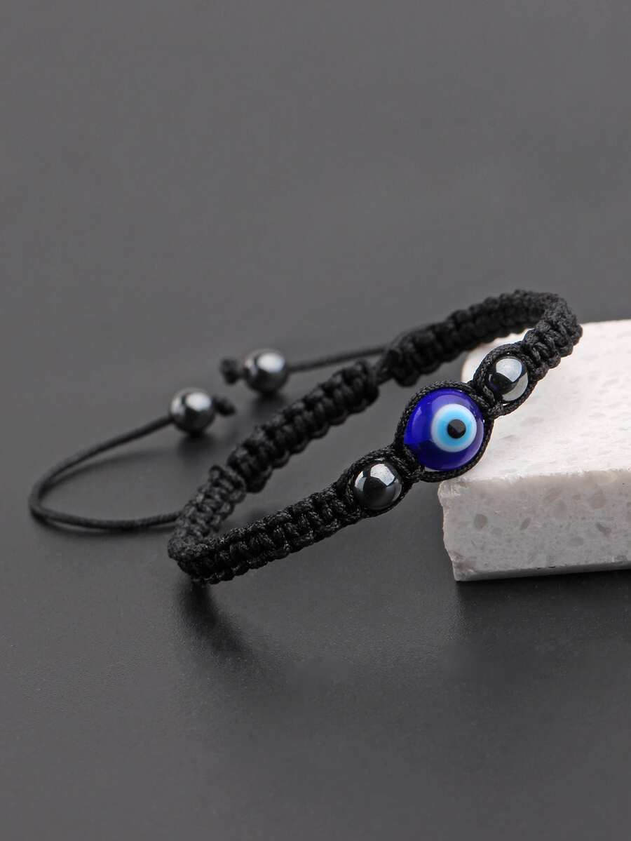 Evil Eye Bracelet - Gelang Dekorasi Mata Iblis Pria yang
