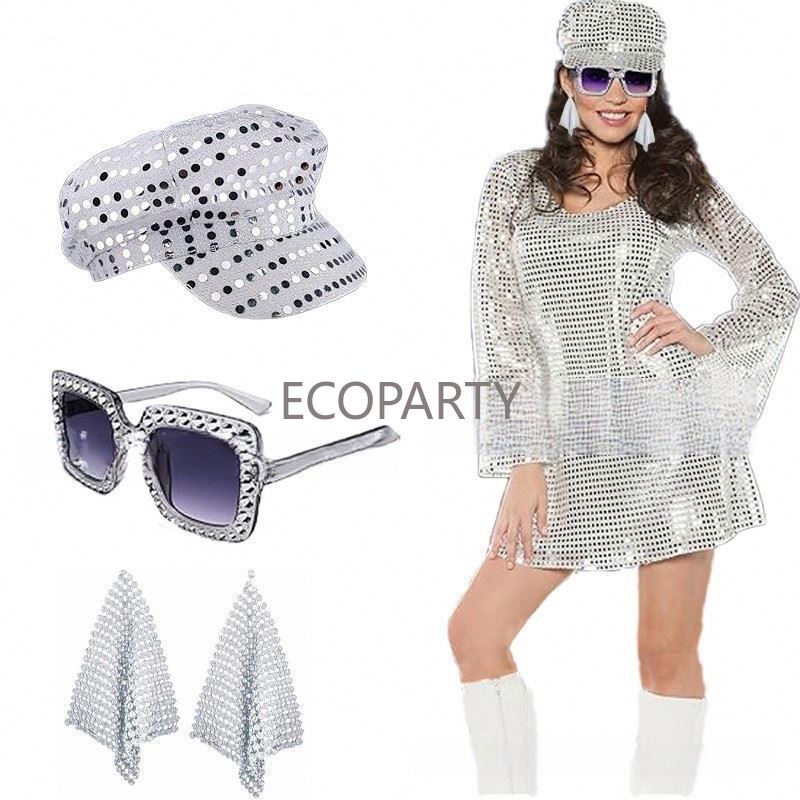 Women'S Accessories In The 80S - 2024 3 buah/5 buah 70s Set
