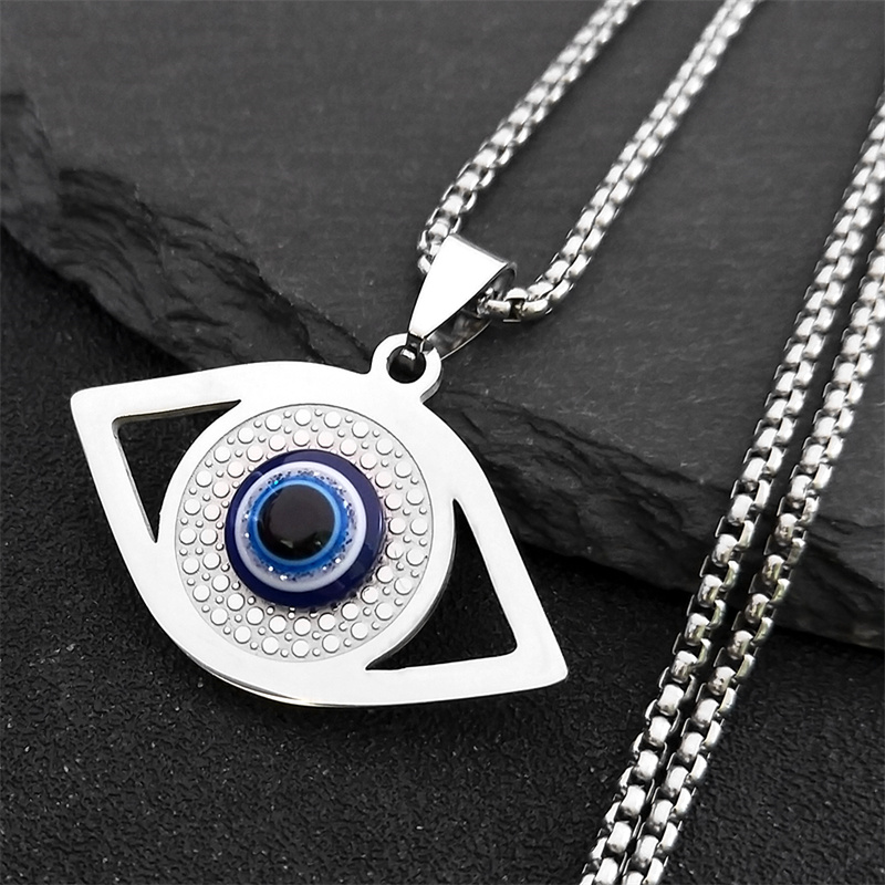 Evil Eye Bracelet - Kalung Mata Biru Islam Hamsa, Gelang