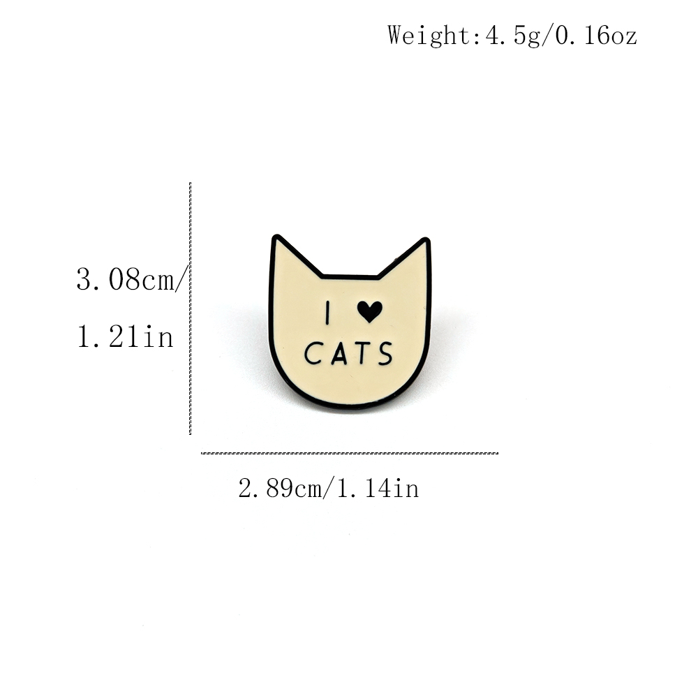 Bros I Love Cat Kartun Lucu Pi - Women Accessories Picture ulasan dan harga