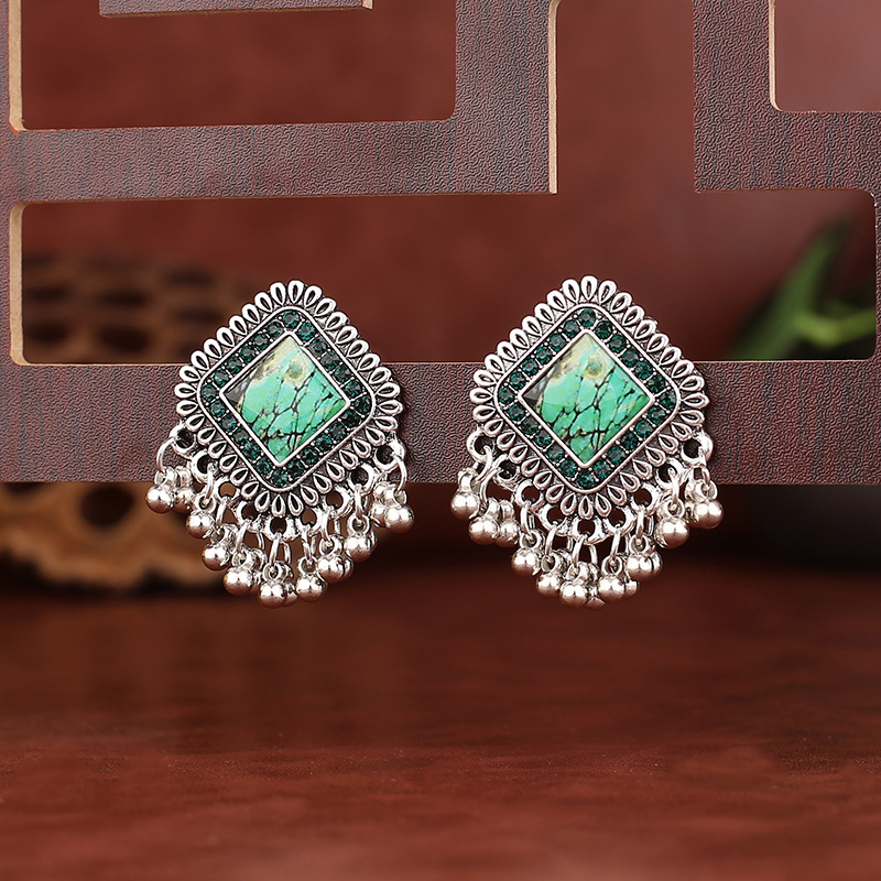 Anting Menjuntai Paduan Perseg - Tassel Earrings Boho ulasan dan harga