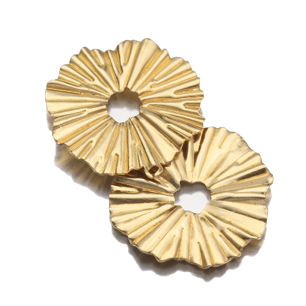 20 Buah/Lot Kuningan Bunga Mat - Tassel Earrings Boho ulasan dan harga