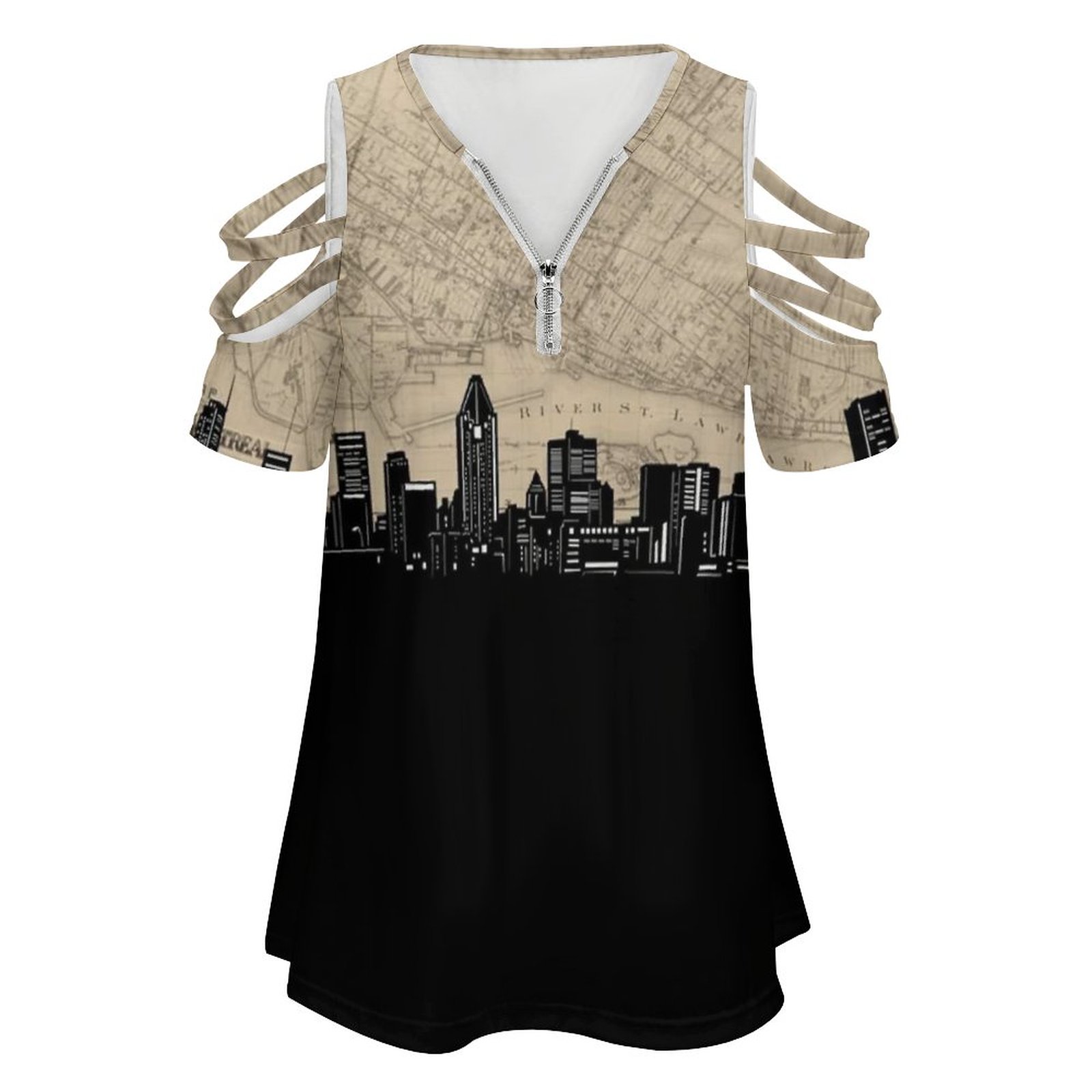 Kaus wanita Montreal Skyline k - Women'S Accessories Canada ulasan dan harga