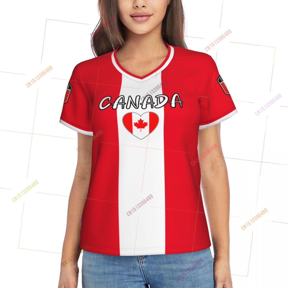 Kaus Bendera Kanada 2026 Atasa - Women'S Accessories Canada ulasan dan harga