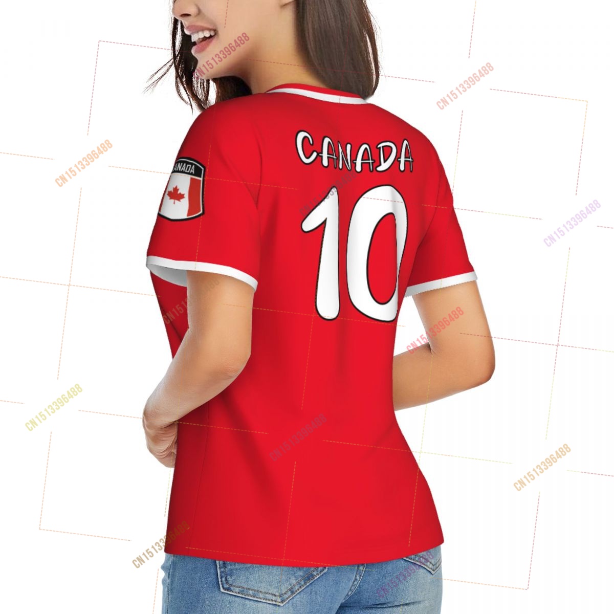 Kaus Bendera Kanada 2026 Atasa - Women'S Accessories Canada ulasan dan harga