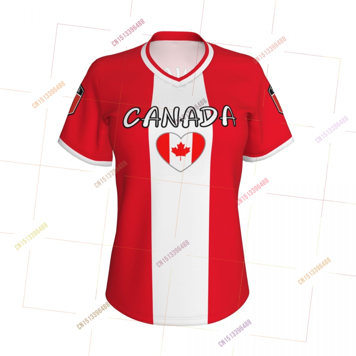 Kaus Bendera Kanada 2026 Atasa - Women'S Accessories Canada ulasan dan harga