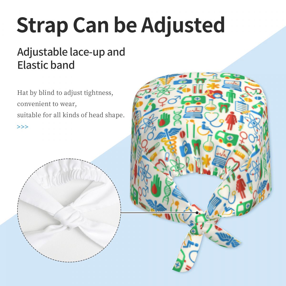 Topi Kerja Medis Tanpa Jahitan - Women Accessories Vector ulasan dan harga
