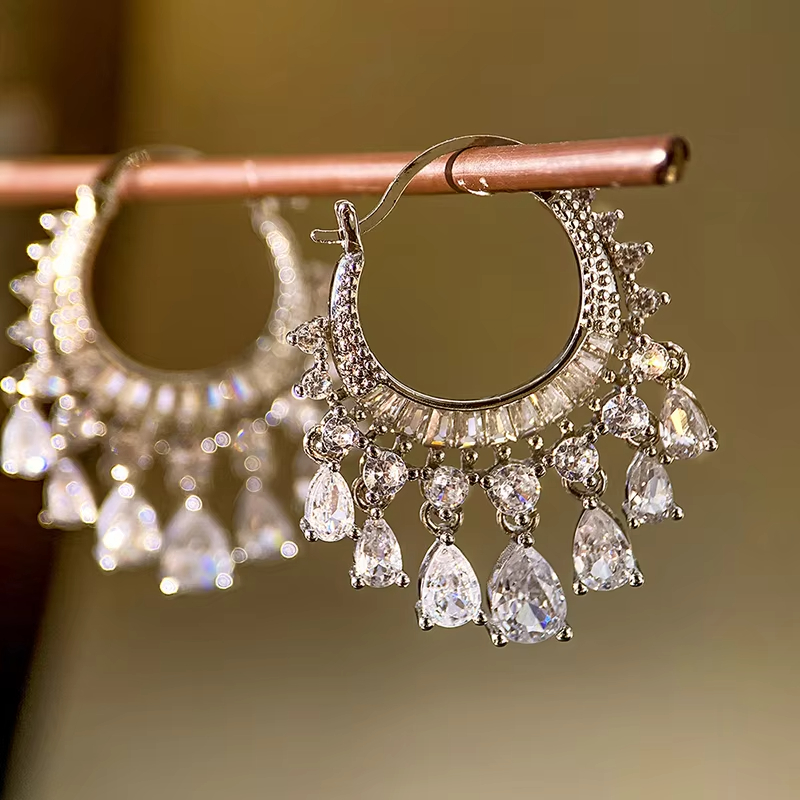 Anting-anting gantung mewah ro - Tassel Earrings Boho ulasan dan harga