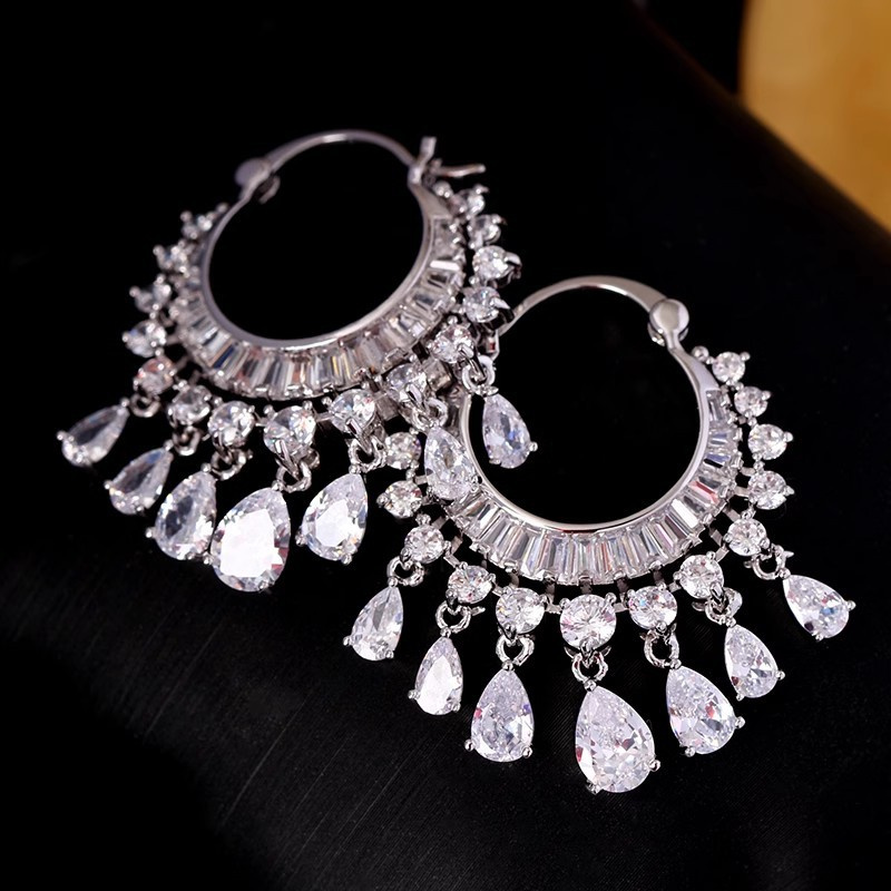 Anting-anting gantung mewah ro - Tassel Earrings Boho ulasan dan harga