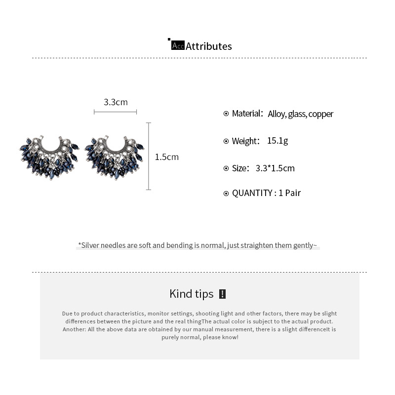    Anting-anting Rumbai Berhi - Tassel Earrings Boho ulasan dan harga
