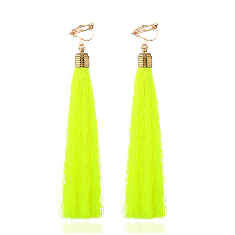 12 Cm & 5.1 Inci Panjang Rumba - Tassel Earrings Boho ulasan dan harga