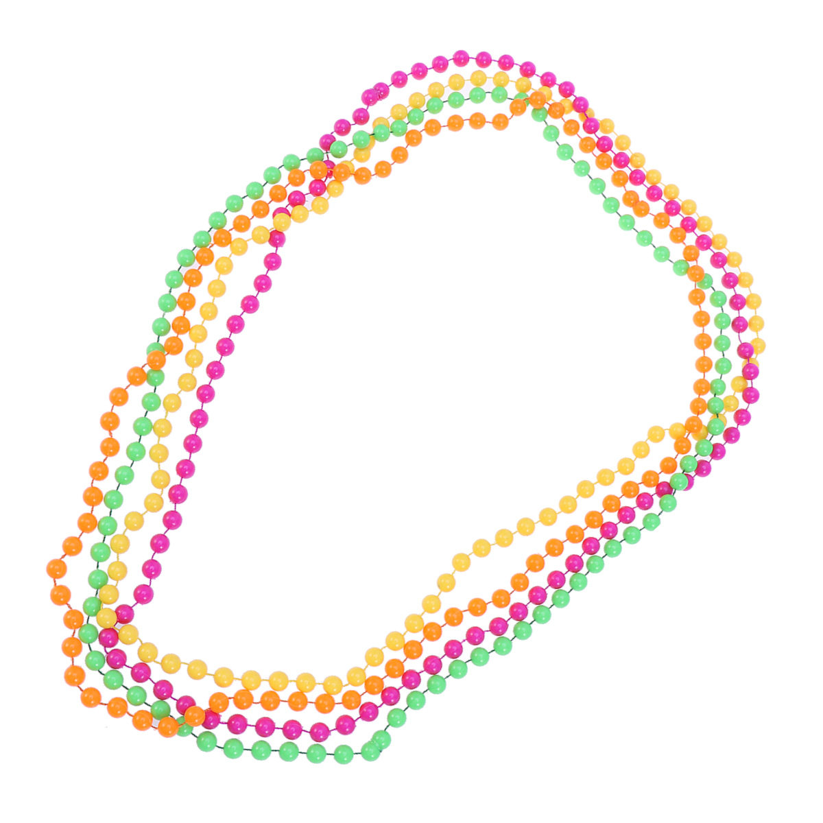 4Pcs Kalung Manik Plastik Wani - Women'S Accessories In The 80S ulasan dan harga