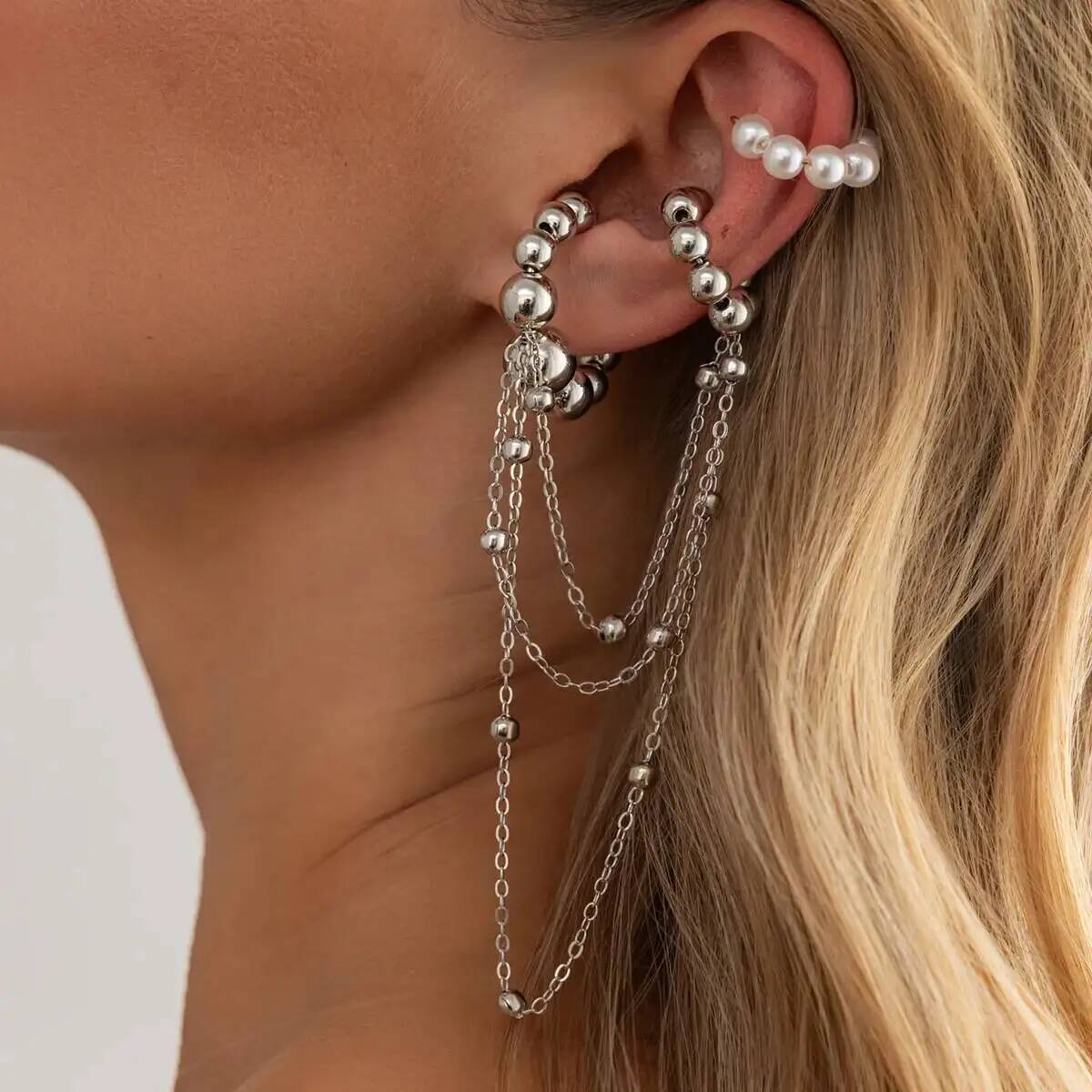 Ingemark Bohemia Mutiara Imita - Tassel Earrings Boho ulasan dan harga