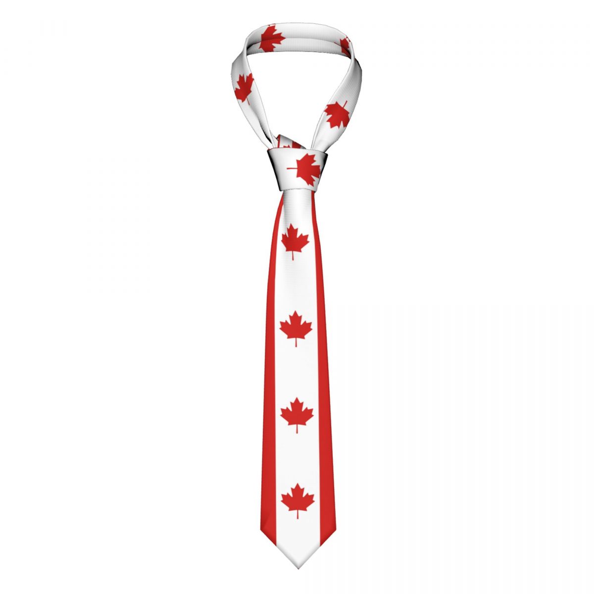 Bendera Kanada dasi poliester  - Women'S Accessories Canada ulasan dan harga