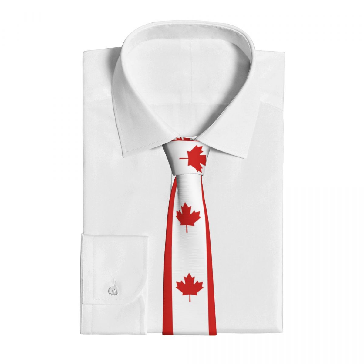 Bendera Kanada dasi poliester  - Women'S Accessories Canada ulasan dan harga