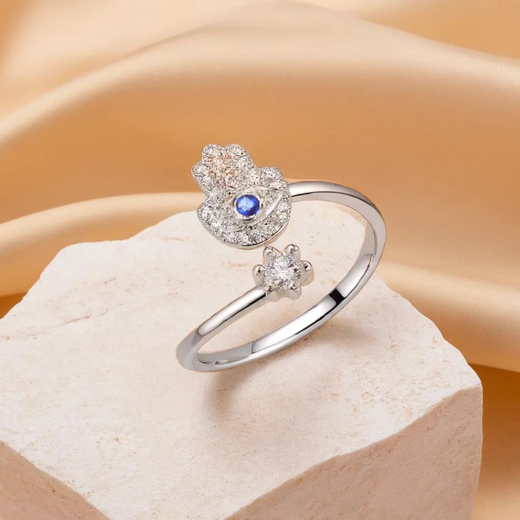 YILUOCD Hamsa cincin tangan da - Evil Eye Bracelet ulasan dan harga