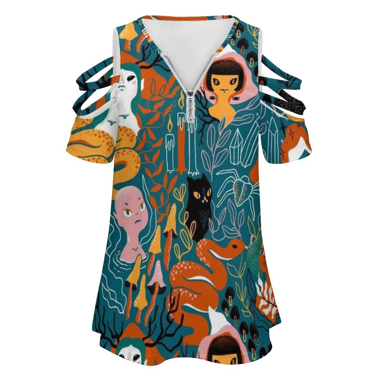 Coven. Penyihir wanita ajaib.  - Women Accessories Vector ulasan dan harga