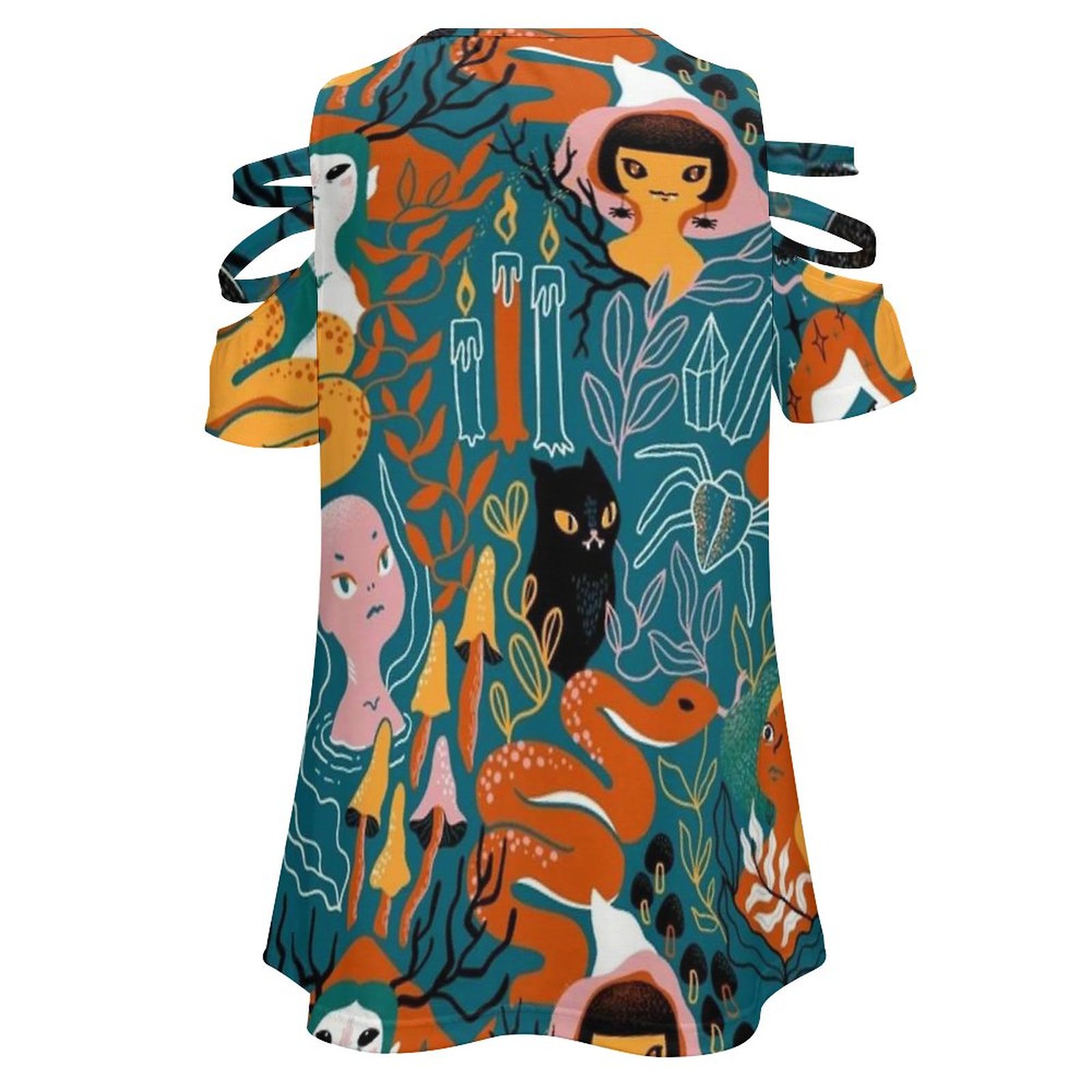 Coven. Penyihir wanita ajaib.  - Women Accessories Vector ulasan dan harga