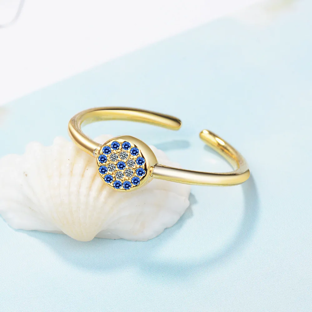 Anel Masculino cincin terbuka  - Evil Eye Bracelet ulasan dan harga