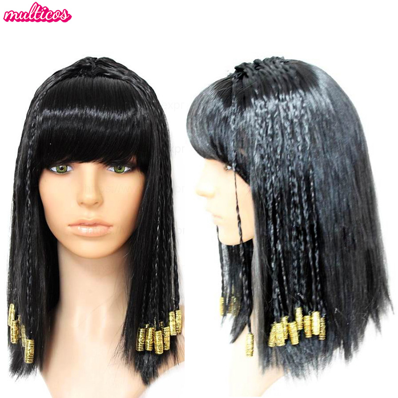 Wig Cleopatra Wanita Ratu Mesi - Women Accessories In Egypt ulasan dan harga