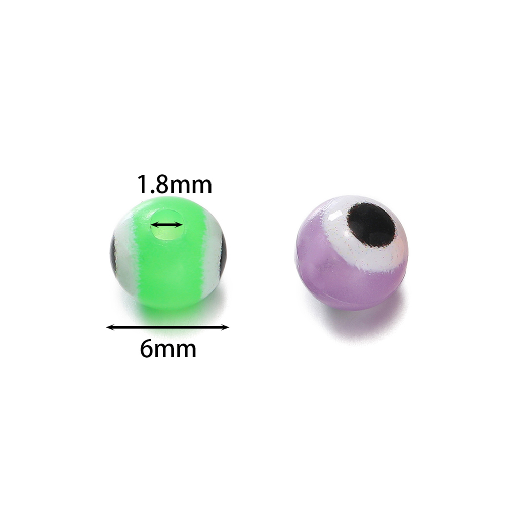 10pcs/lot Manik-manik Bulat Be - Evil Eye Bracelet ulasan dan harga