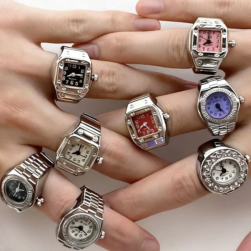 Jam Tangan Retro Cincin Y2K Pu - Women'S Accessories In The 80S ulasan dan harga