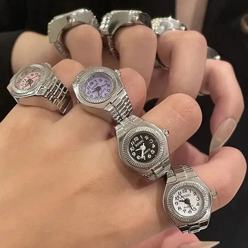 Jam Tangan Retro Cincin Y2K Pu - Women'S Accessories In The 80S ulasan dan harga