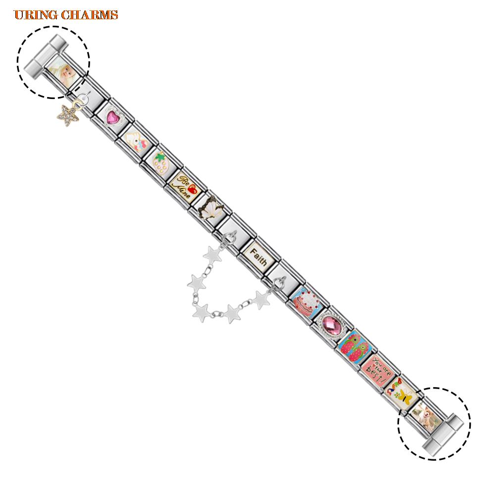 1 Pasang Logo Gambar Konektor  - Women Accessories Picture ulasan dan harga