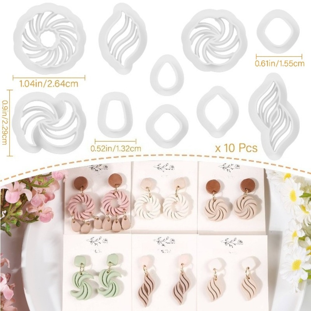 10 Buah Set Pemotong Anting Ta - Tassel Earrings Boho ulasan dan harga
