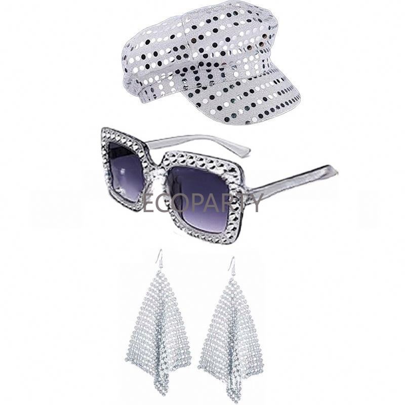 2024 3 buah/5 buah 70s Set aks - Women'S Accessories In The 80S ulasan dan harga