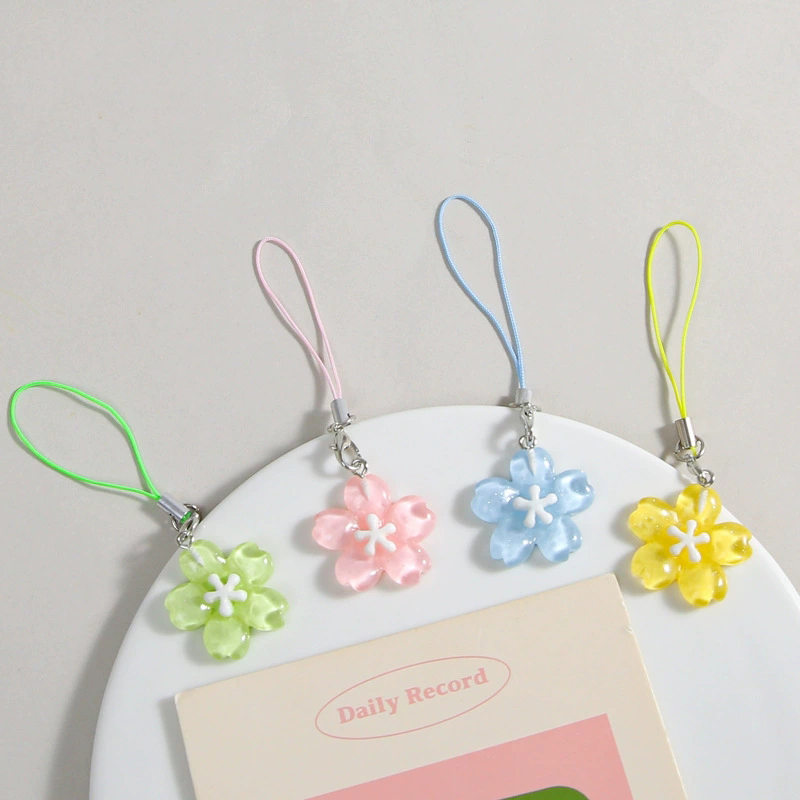 Rantai Ponsel Bunga Resin Warn - Women'S Korean Accessories ulasan dan harga