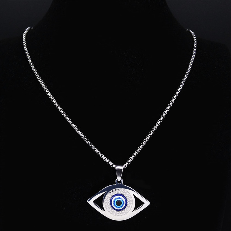 Kalung Mata Biru Islam Hamsa,  - Evil Eye Bracelet ulasan dan harga