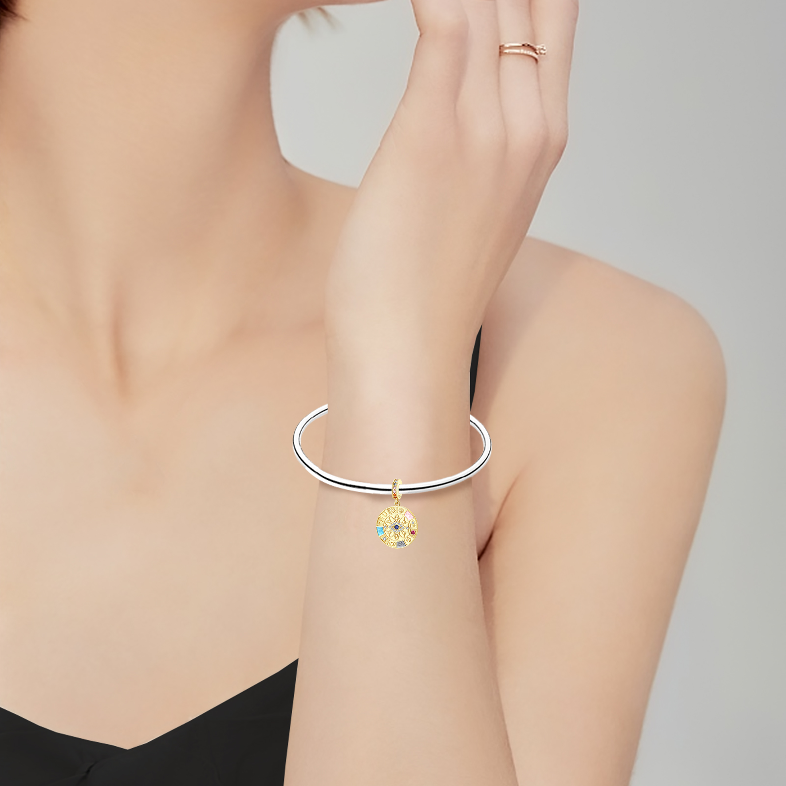 Liontin Perak Sterling 925 Mot - Evil Eye Bracelet ulasan dan harga