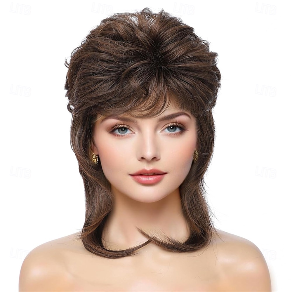 HAIRJOY ​​Wig Rambut Sintetis  - Women'S Accessories In The 80S ulasan dan harga