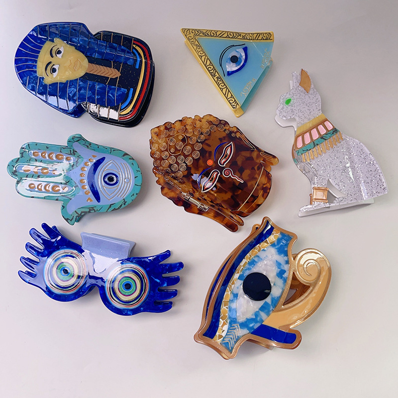 Kreatif lucu Mesir asetat mata - Women Accessories In Egypt ulasan dan harga
